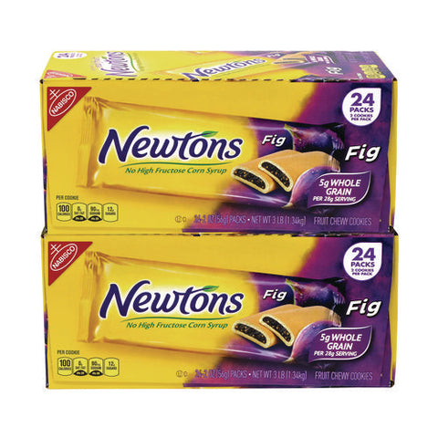 Fig Newtons, 2 Oz Pack, 2 Cookies/pack, 24 Packs/box