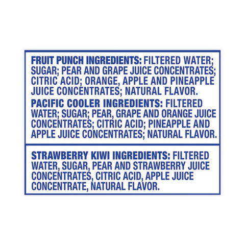 Fruit Juice Pouches Variety Pack, 6 Oz, 40 Pouches/carton