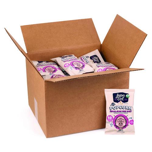 Himalayan Pink Salt Organic Popcorn, Salt, 0.46 Oz Bag, 24/carton
