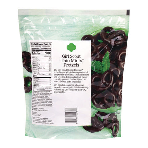 Thin Mints Pretzels, Mint Chocolate, 20 Oz Bag