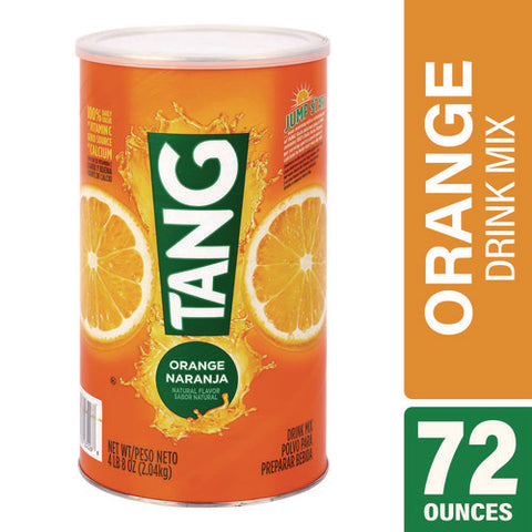 Orange Drink Mix, Orange, 72 Oz Tub