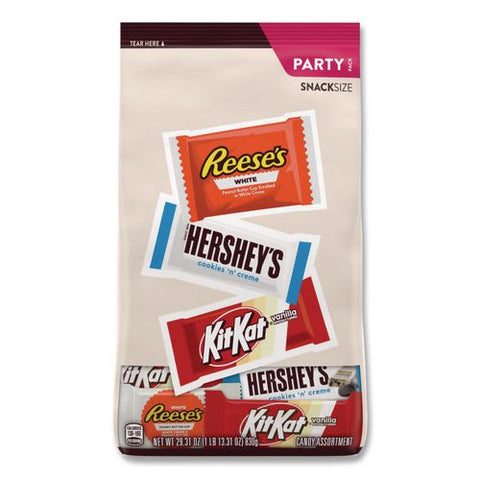 All Time Greats White Snack Size Assortment, White Chocolate, 29.31 Oz Bag