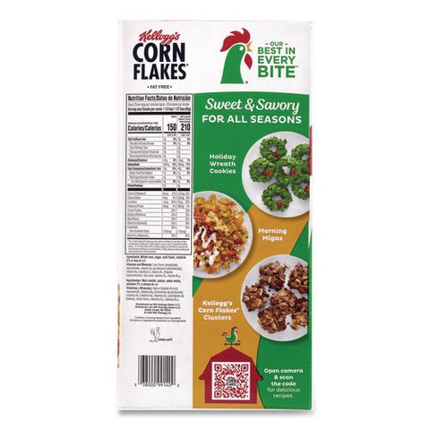 Corn Flakes Cereal,  2 Bags/box,  43 Oz Box