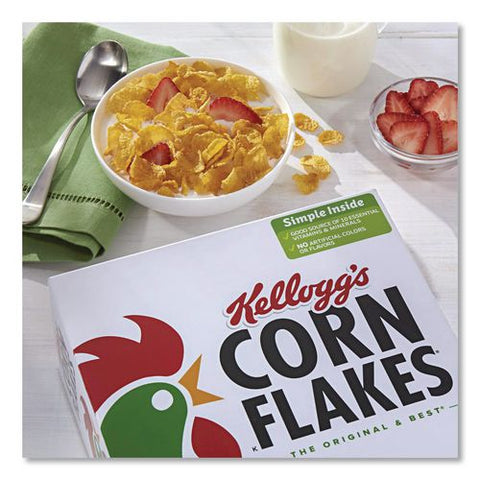 Corn Flakes Cereal,  2 Bags/box,  43 Oz Box