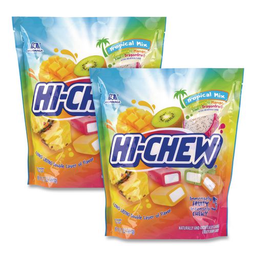 Stand Up Pouch Tropical Mix, 12.7 Oz Pouch, 2/carton