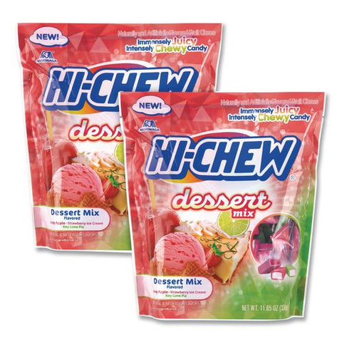 Stand Up Pouch Dessert Mix, Candy Apple/strawberry Ice Cream/key Lime Pie, 11.65 Oz Pouch, 2/carton
