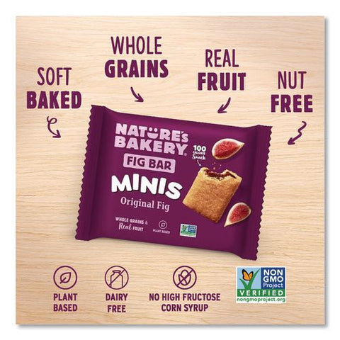 Minis Whole Wheat Fig Bar Original, 1 Oz Packet, 150/carton