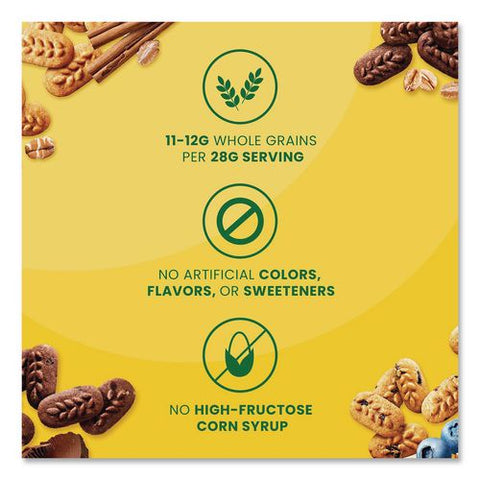 Bites Breakfast Biscuits Variety Pack, Blueberry/chocolate/cinnamon Brown Sugar, 1 Oz Pack, 36/carton