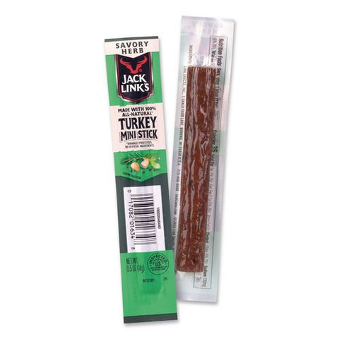 Savory Herb Mini Turkey Stick, 0.5 Oz Stick, 24/pack