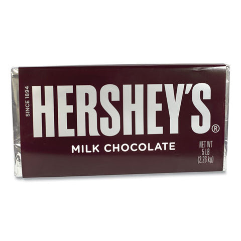 Milk Chocolate Bar, 5 Lb Bar