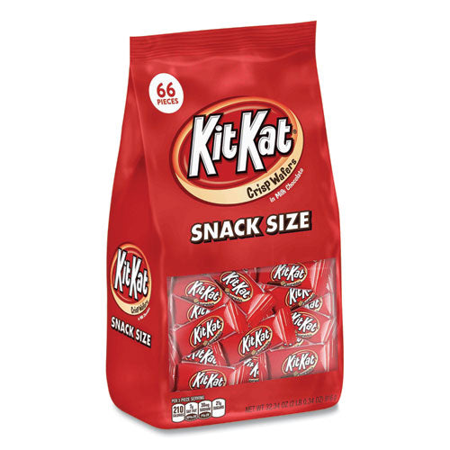 Snack Size, Crisp Wafers In Milk Chocolate, 32.34 Oz Bag