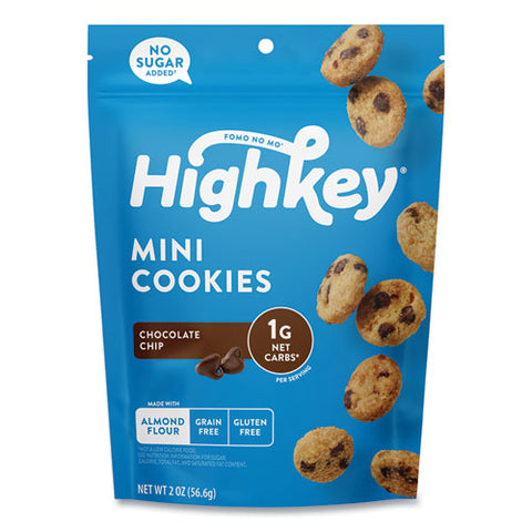 Chocolate Chip Cookies, 2 Oz, Bag, 6/carton