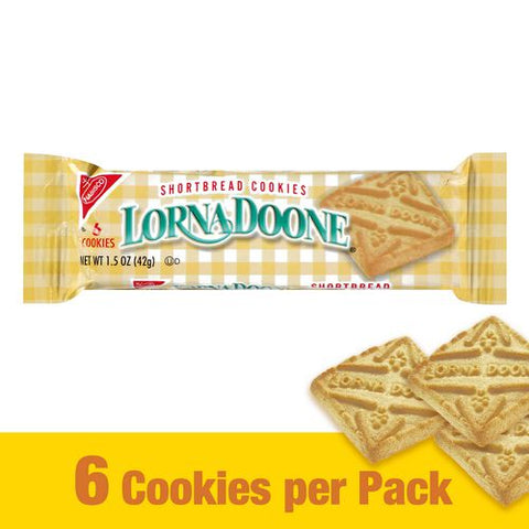 Lorna Doone Shortbread Cookies, 1.5 Oz Packet, 30/box, 2 Boxes/carton