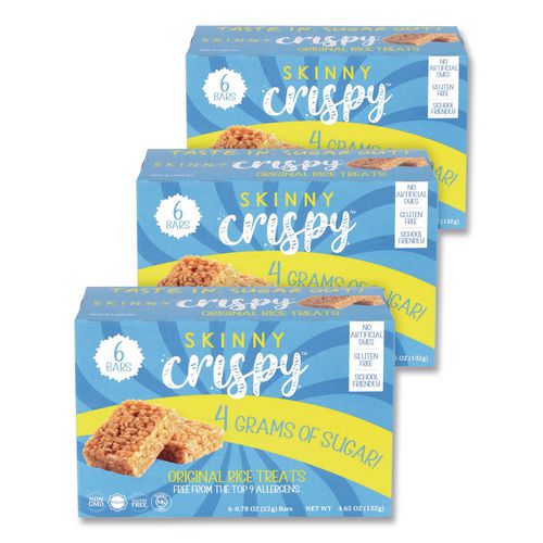 Crispy Treat, Vanilla, 0.78 Oz Bars, 5 Bars/pack, 3 Packs/carton