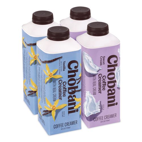 Creamer Variety Pack, Sweet Cream/vanilla, 24 Oz Container, 4/carton