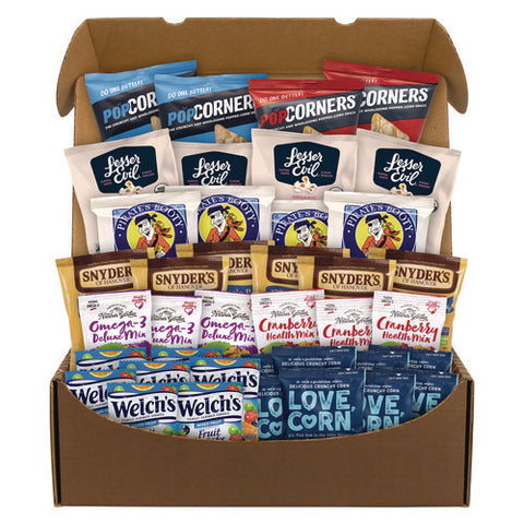 Better For You Snack Box, 37 Assorted Snacks/box