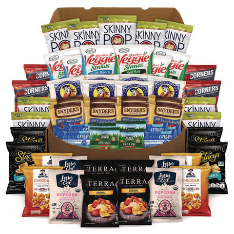 Big Healthy Snack Box, 61 Assorted Snacks/box