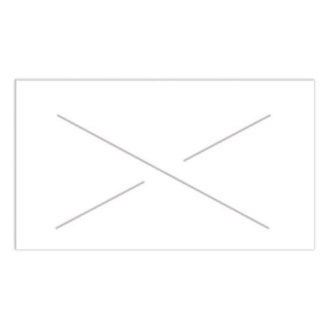 Blank Label, 0.47" X 0.86", White, 1,222 Labels/roll, 9 Rolls/pack