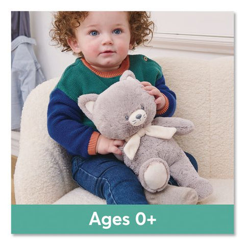 Sustainable Plush Baby Kitty, Ages Infant And Up