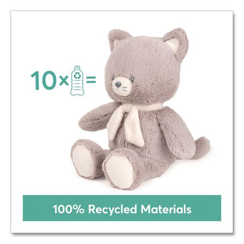 Sustainable Plush Baby Kitty, Ages Infant And Up