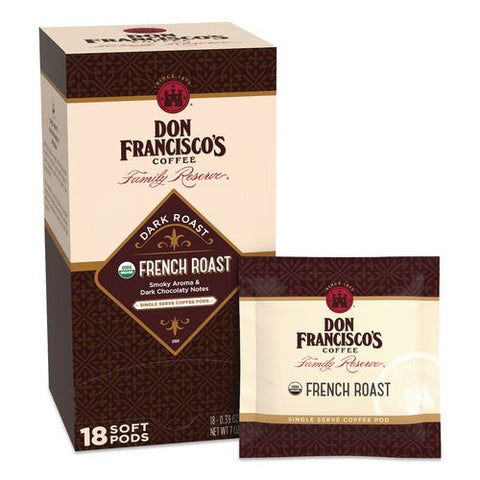 French Roast Soft Pod, 18/box