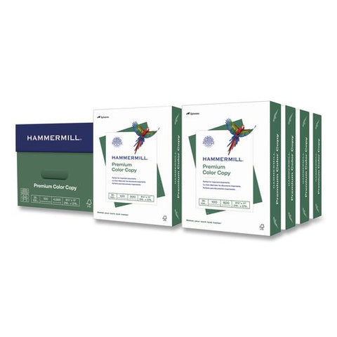 Premium Color Copy Print Paper, 100 Bright, 28 Lb Bond Weight, 8.5 X 11, Photo White, 500 Sheets/ream, 8 Reams/carton