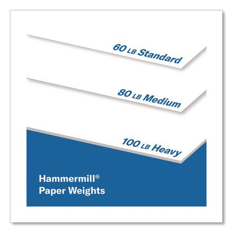 Premium Color Copy Cover, 100 Bright, 80 Lb Cover Weight, 8.5 X 11, Photo White, 250 Sheets/ream, 8 Reams/carton