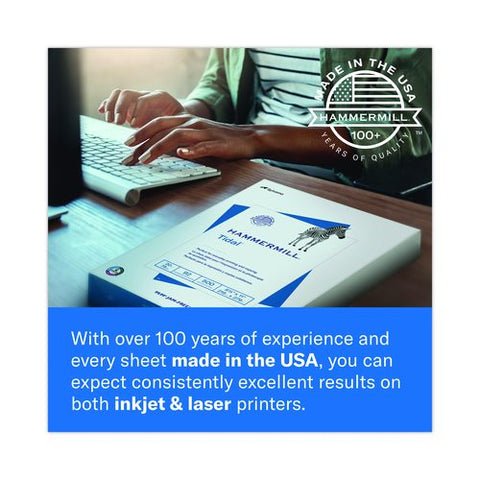 Great White 30 Recycled Print Paper, 92 Bright, 20 Lb Bond Weight, 11 X 17, White, 500 Sheets/ream, 5 Reams/carton