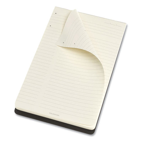 Pro Pad, Meeting-minutes/notes Format, Black Cover, 96 Ivory 5 X 8.25 Sheets