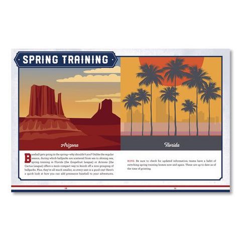 Ballpark Bucket List Guided Journal, Brown Cover, (176) 8 X 6 Sheets
