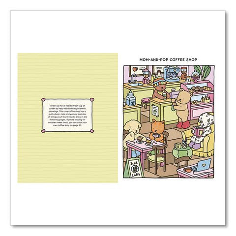 How To Draw Super Cute Things With Bobbie Goods Coloring Book, All Ages, 8.5 X 11 Sheets, 112 Pages