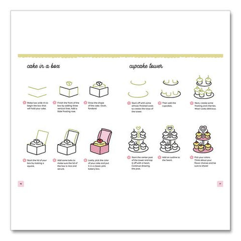 How To Draw Super Cute Things With Bobbie Goods Coloring Book, All Ages, 8.5 X 11 Sheets, 112 Pages