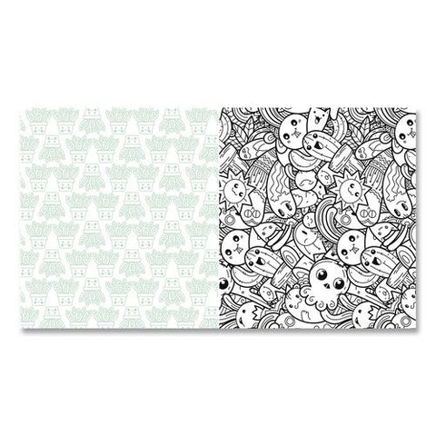 Cute Kawaii Coloring Book, All Ages, 128 Pages