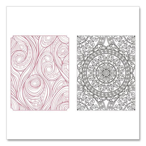 Calm And Serene Coloring Book, All Ages, 8 X 10 Sheets, 150 Pages