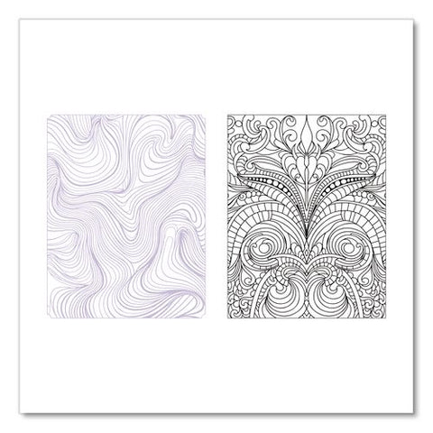Calm And Serene Coloring Book, All Ages, 8 X 10 Sheets, 150 Pages