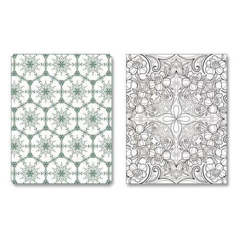 Calm And Serene Coloring Book, All Ages, 8 X 10 Sheets, 150 Pages