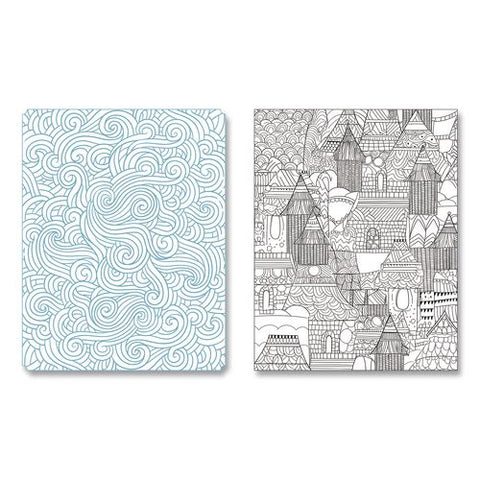 Calm And Serene Coloring Book, All Ages, 8 X 10 Sheets, 150 Pages