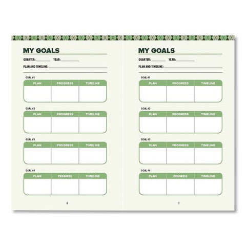 Golf Scorecard Guided Journal, Green Cover, (96) 5.5 X 3.5 Sheets