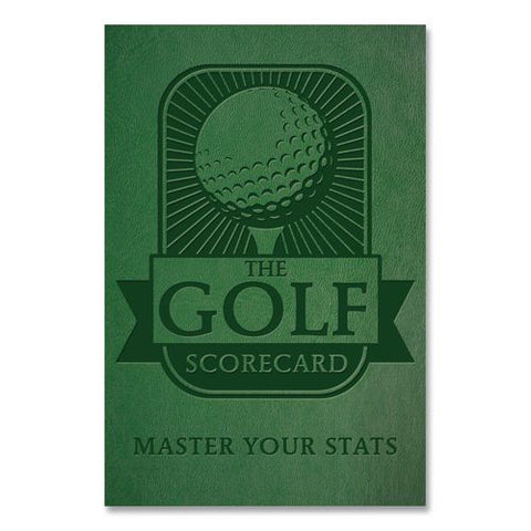 Golf Scorecard Guided Journal, Green Cover, (96) 5.5 X 3.5 Sheets