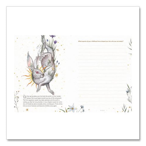 Find Your Magic Prompts Guided Journal, Black/nature Artwork Cover, (160) 8 X 6 Sheets