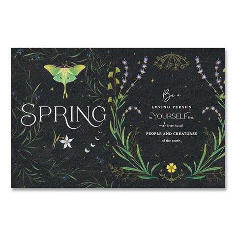 Find Your Magic Prompts Guided Journal, Black/nature Artwork Cover, (160) 8 X 6 Sheets