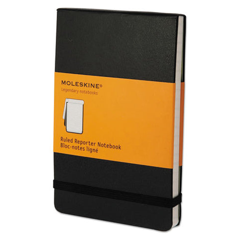 Reporter Notepad, Narrow Rule, Black Cover, 192 White 3.5 X 5.5 Sheets