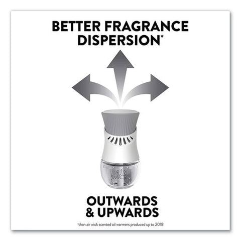 Scented Oil Refill, Fresh Waters, 0.67 Oz Refill, 3/pack, 6 Packs/carton