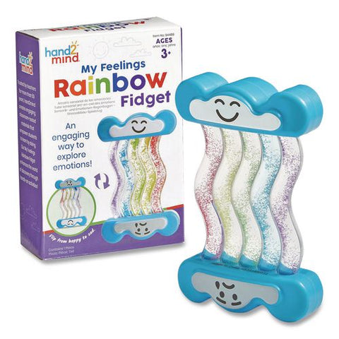 My Feelings Rainbow Fidget Tube, Ages 3 And Up, Blue