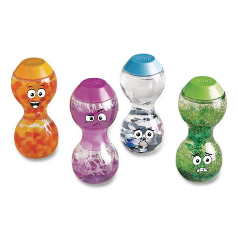 Express Your Feelings Sensory Bottles, Ages 18 Months And Up, Assorted Colors, 4 Pieces