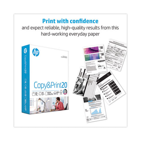 Copyandprint20 Paper, 92 Bright, 20 Lb Bond Weight, 8.5 X 11, White, 750 Sheets/ream, 4 Reams/carton