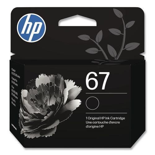Hp 67, (3ym56an) Black Original Ink Cartridge