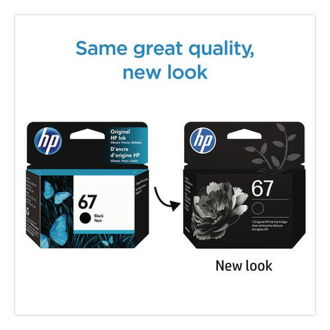 Hp 67, (3ym56an) Black Original Ink Cartridge