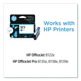 Hp 923 (4k0t0ln) Cyan Original Ink Cartridge