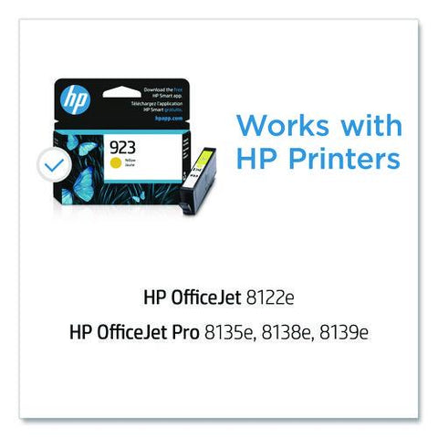 Hp 923 (4k0t2ln) Yellow Original Ink Cartridge